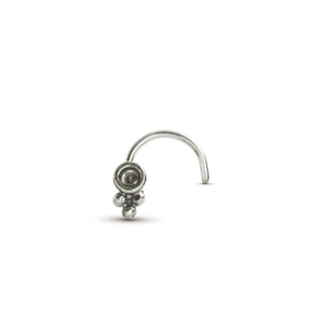 Solid 14k Gold Tiny Indian Nose Jewelry - Odde